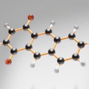 Melatonin an image of a structure that looks like a structure